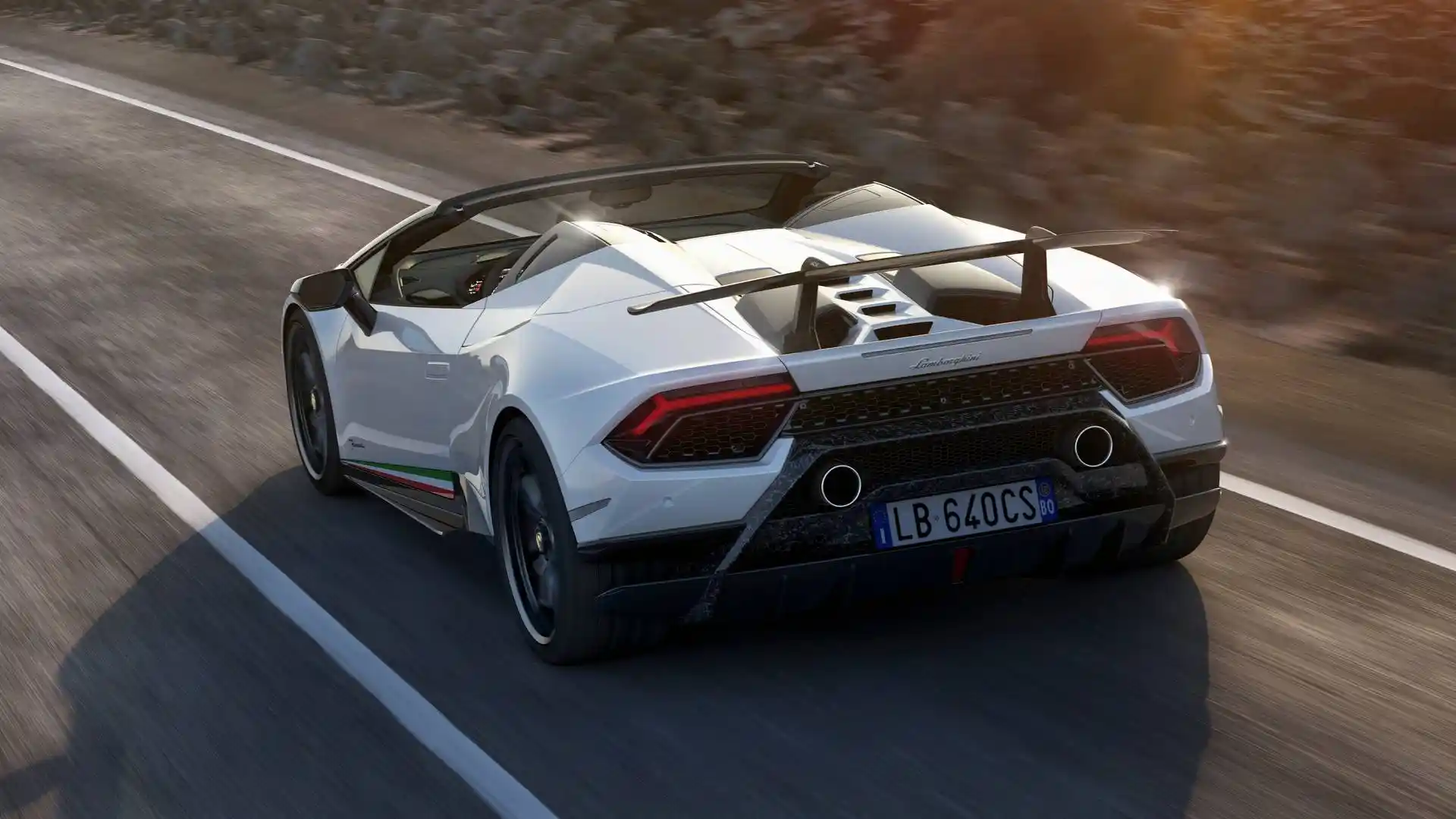 hire Lamborghini-Huracan-Performante-Spyder